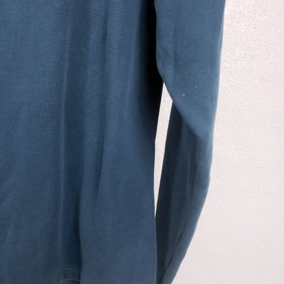 Columbia Women's Blue Lined Full Zip Long Sleeve Coat Sweater Jacket - Picture 8 of 11